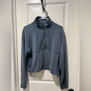 Athleta Eden Seasoft Quarter-Zip Top